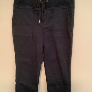 NYDJ twill crop pants